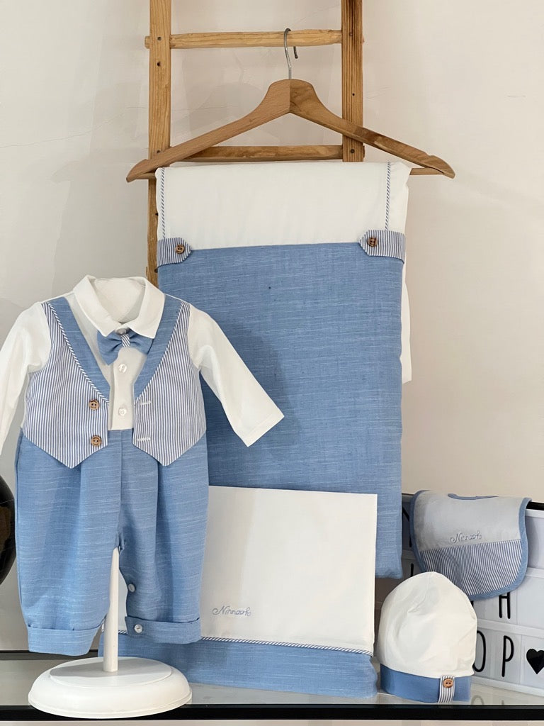 Set Neonato cotone Ninnaoh Set4T