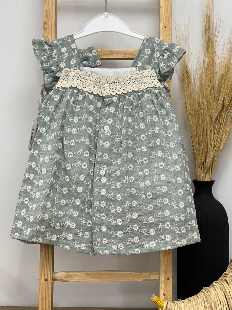 Vestito Bambina cotone Valentina bebés BSS7