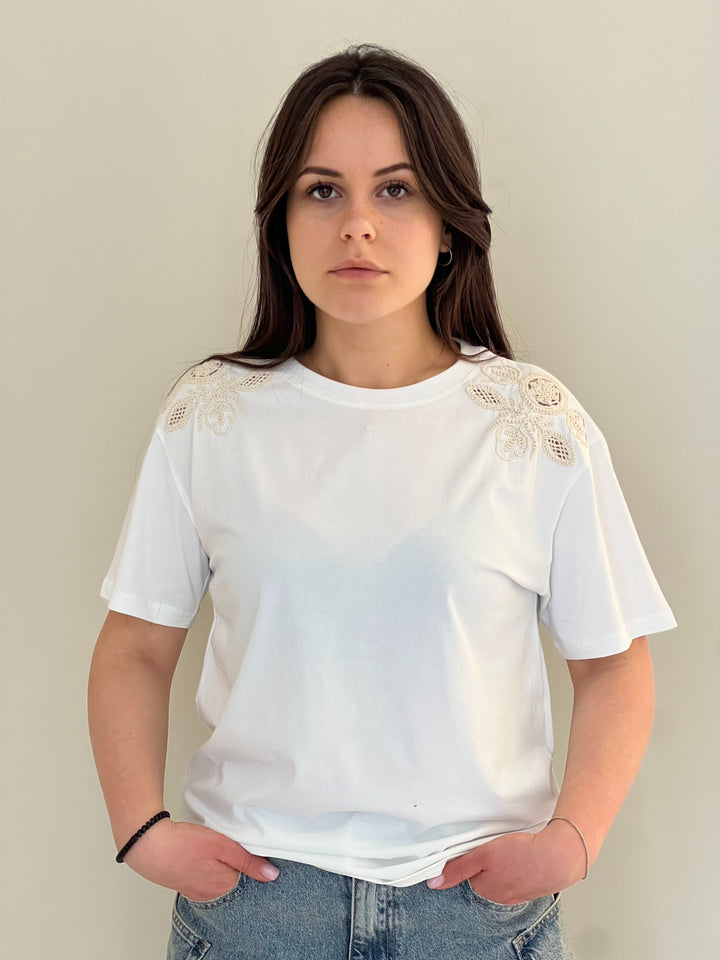 T-shirt Ricamo - T-shirt donna