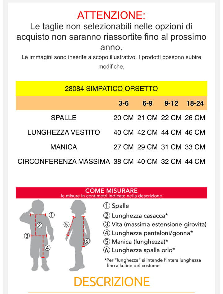 SIMPATICO ORSETTO