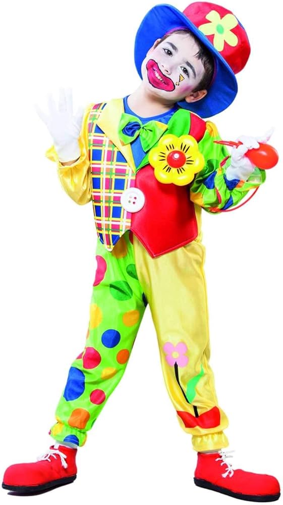 Costume Carnevale Pagliaccio