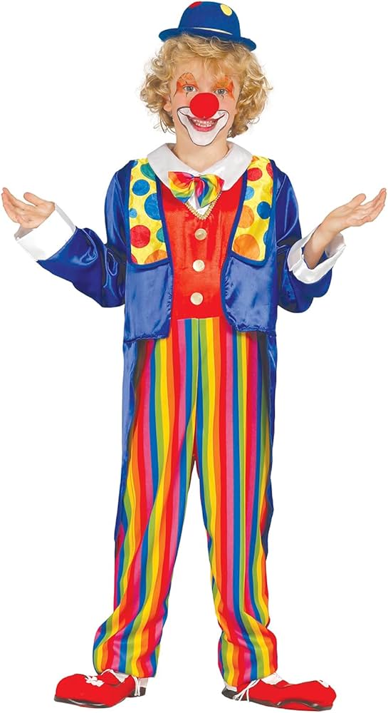 Costume Carnevale Pagliaccio