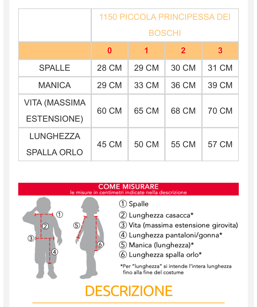 PICCOLA PRINCIPESSA DEI BOSCHI
