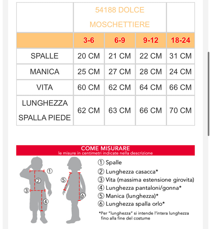 DOLCE MOSCHETTIERE