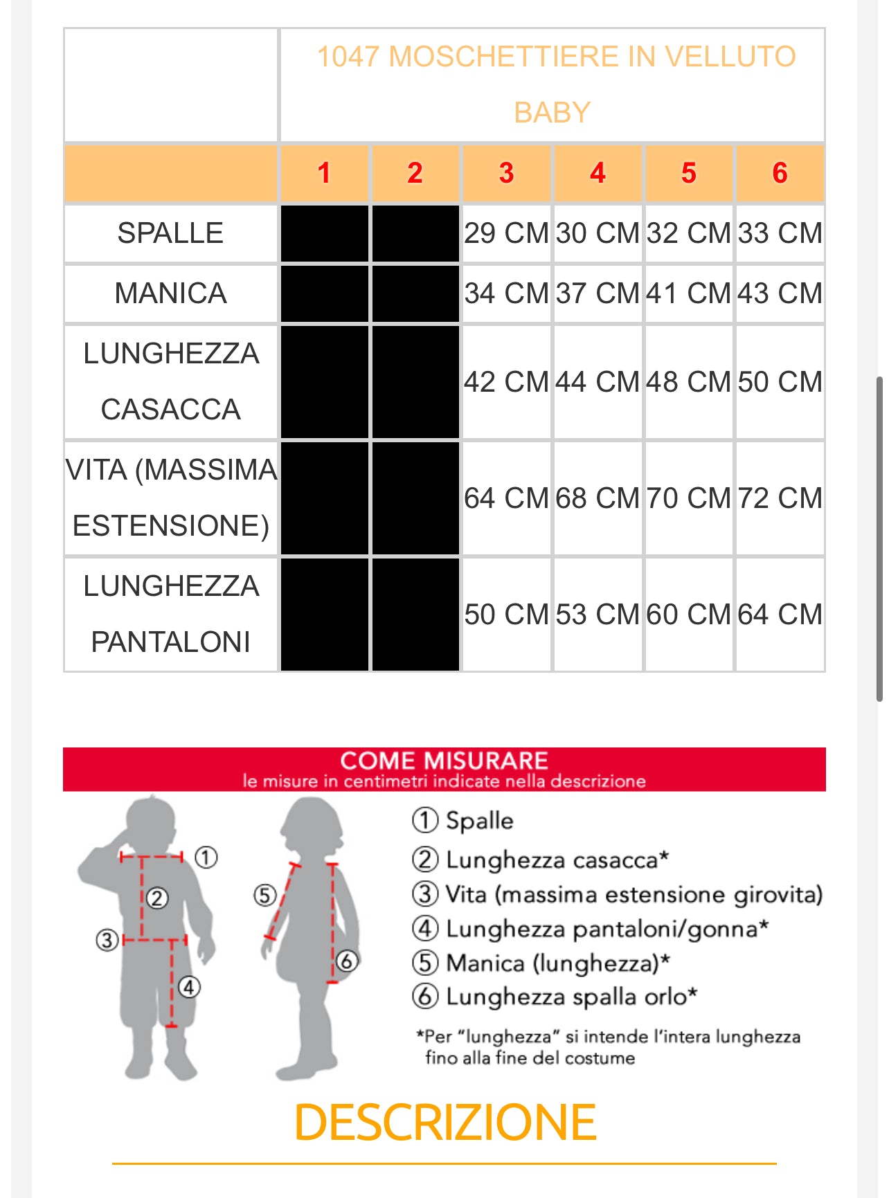 PICCOLO MOSCHETTIERE