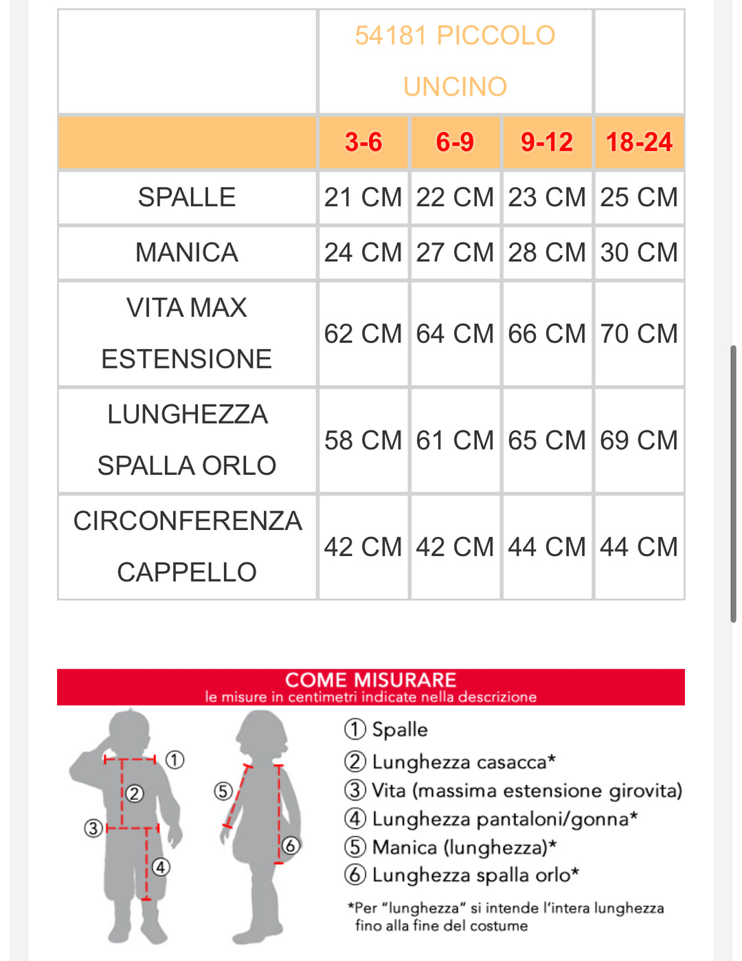 PICCOLO UNCINO