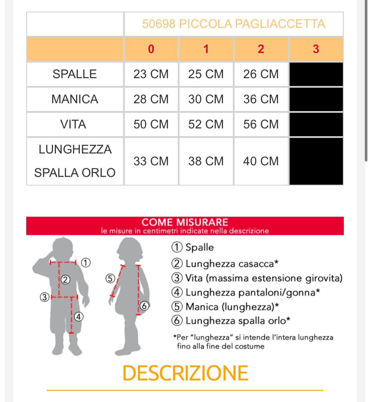 PICCOLA PAGLIACCETTA