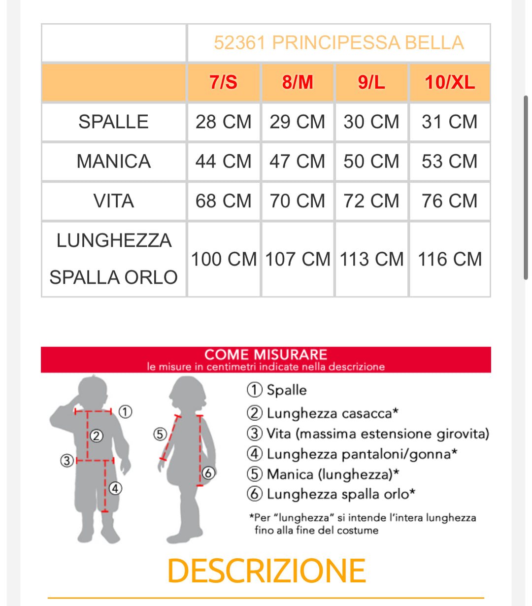 PRINCIPESSA BELLA