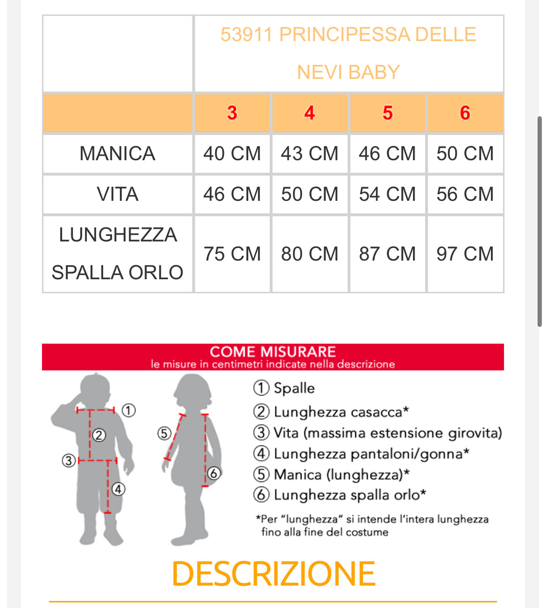 PRINCIPESSA DELLE NEVI