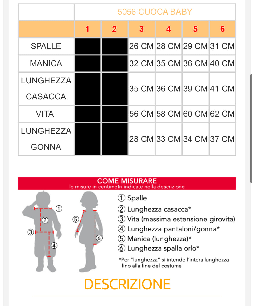 PICCOLA CUOCA